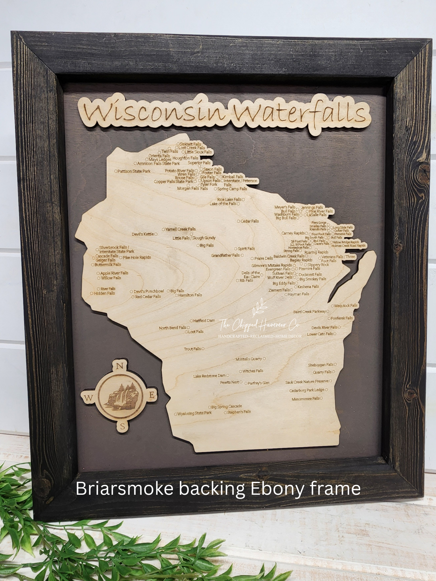 Wisconsin Waterfalls Map