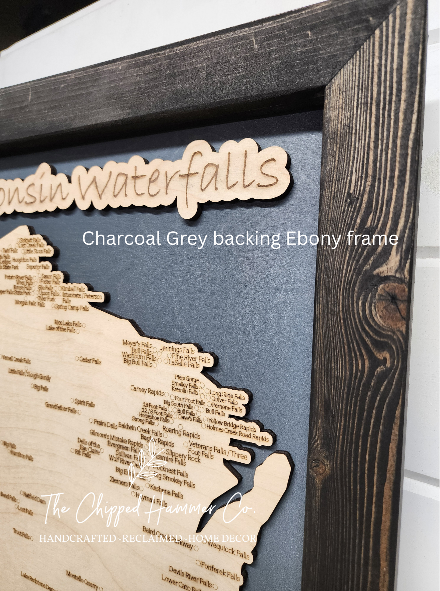 Wisconsin Waterfalls Map