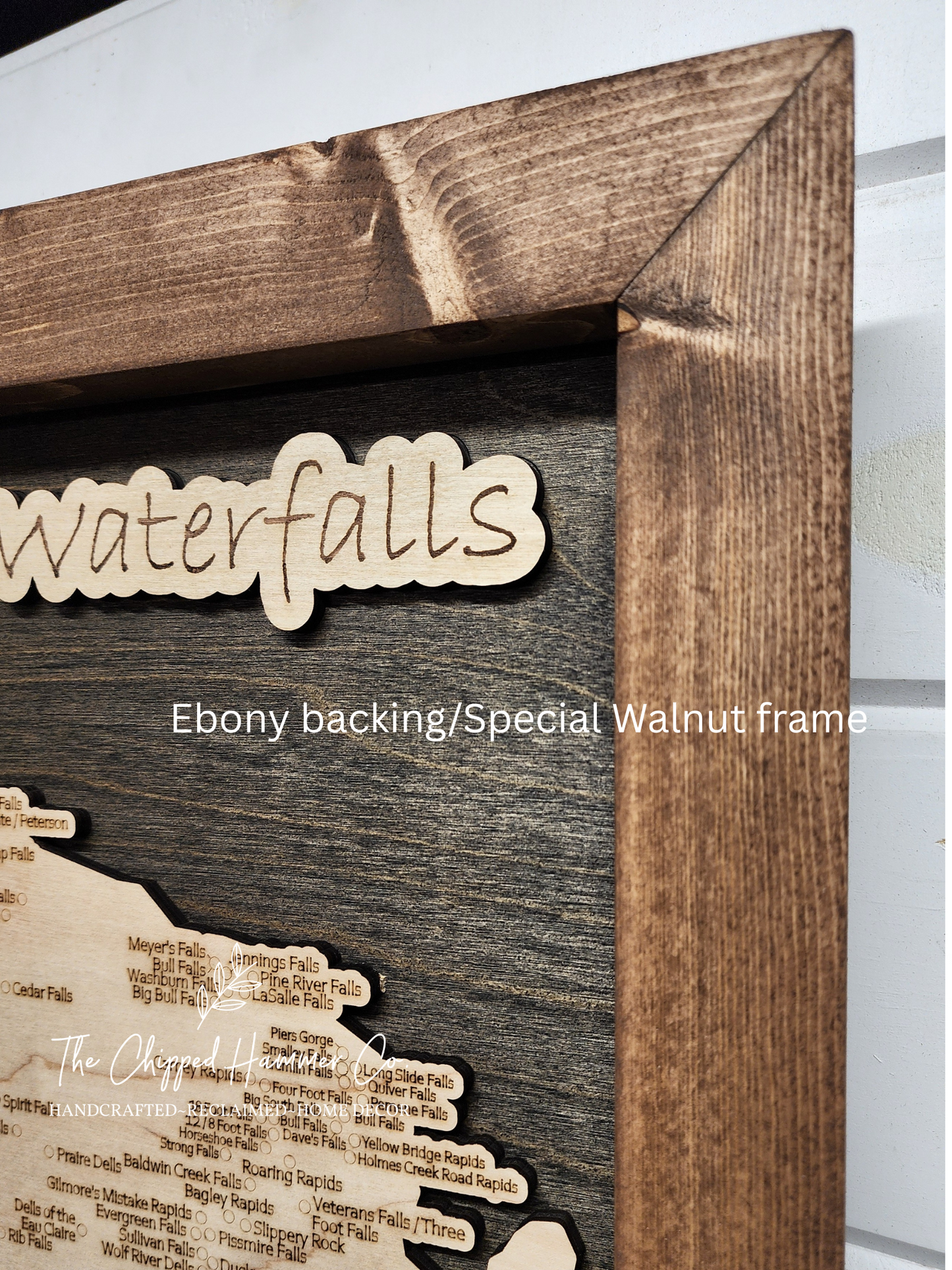 Wisconsin Waterfalls Map