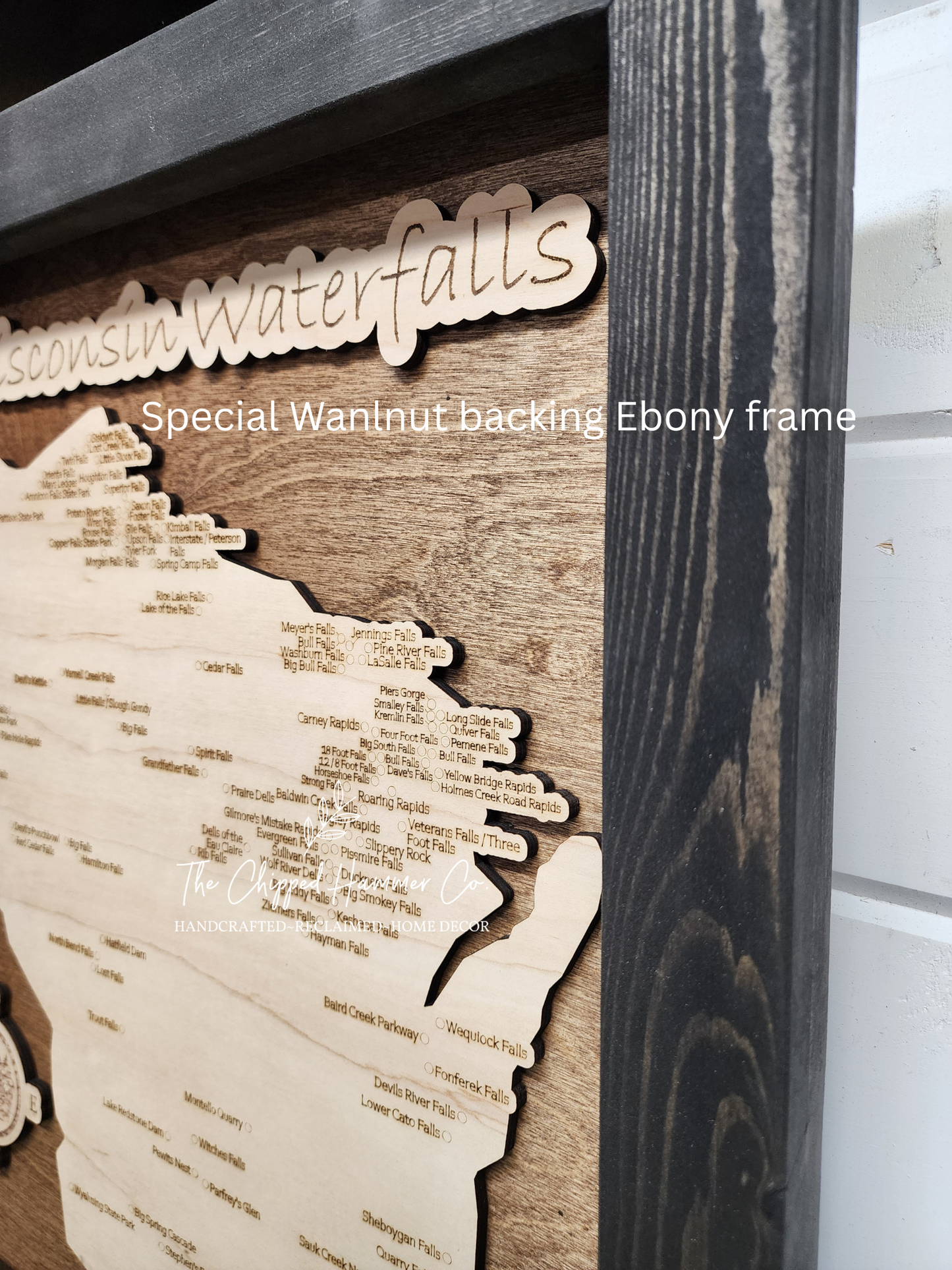 Wisconsin Waterfalls Map