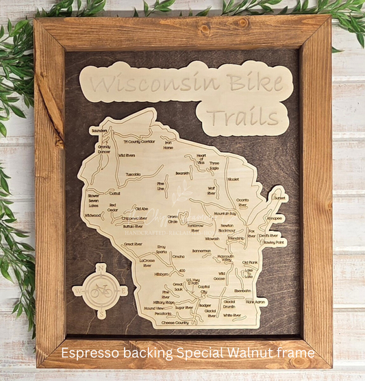 Wisconsin Bike Trail Map