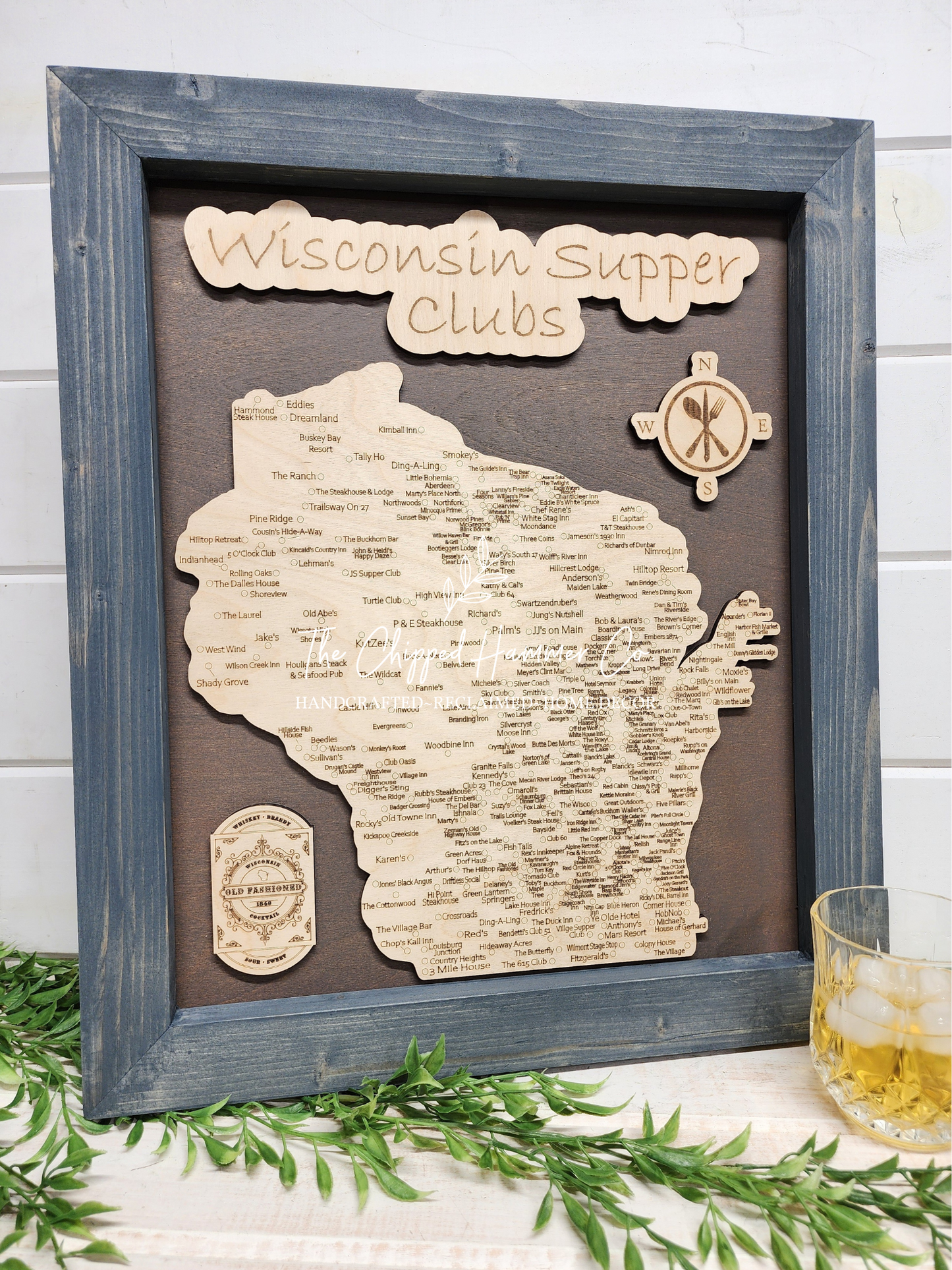 Wisconsin Supper Club Map