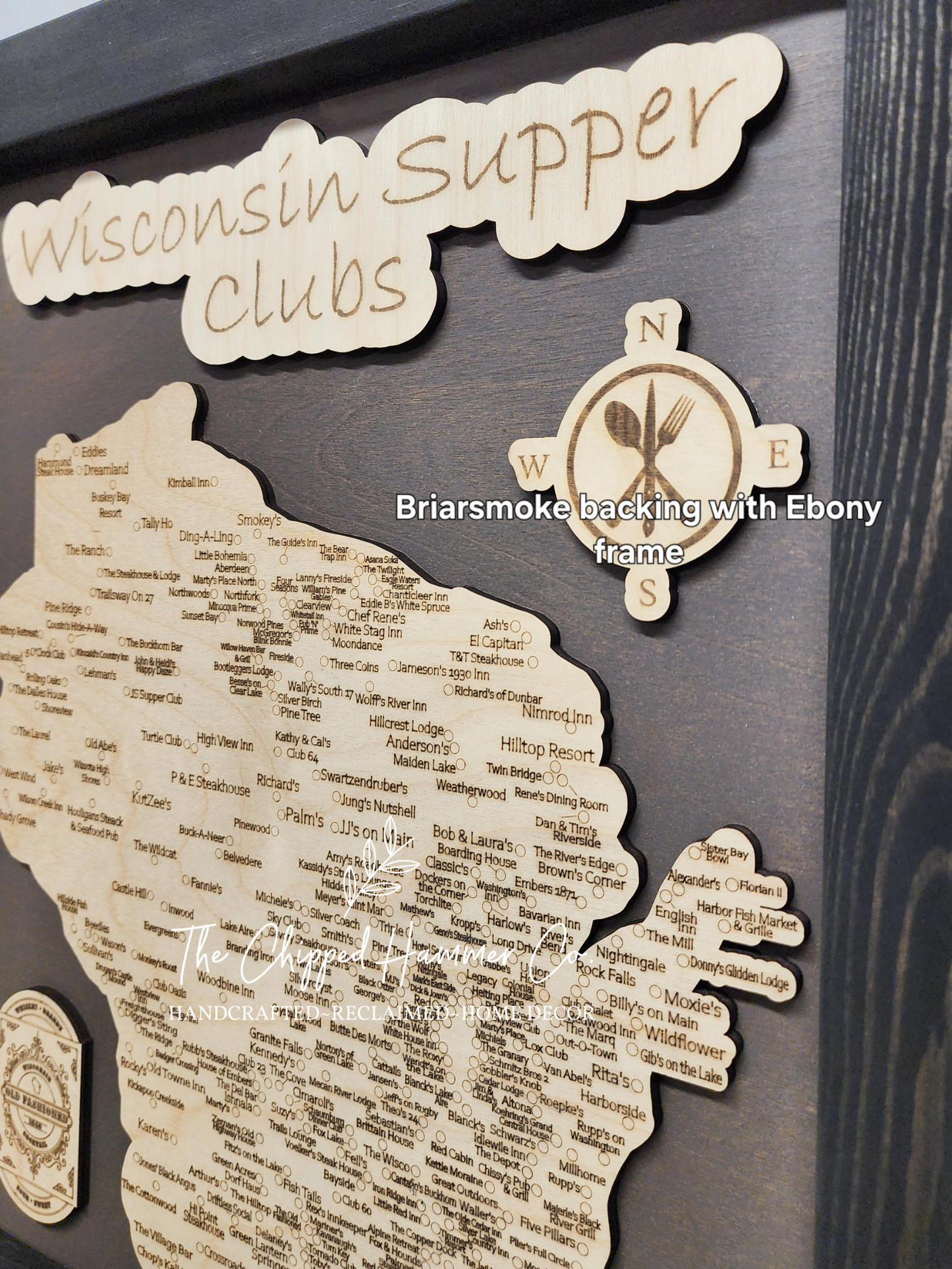 Wisconsin Supper Club Map