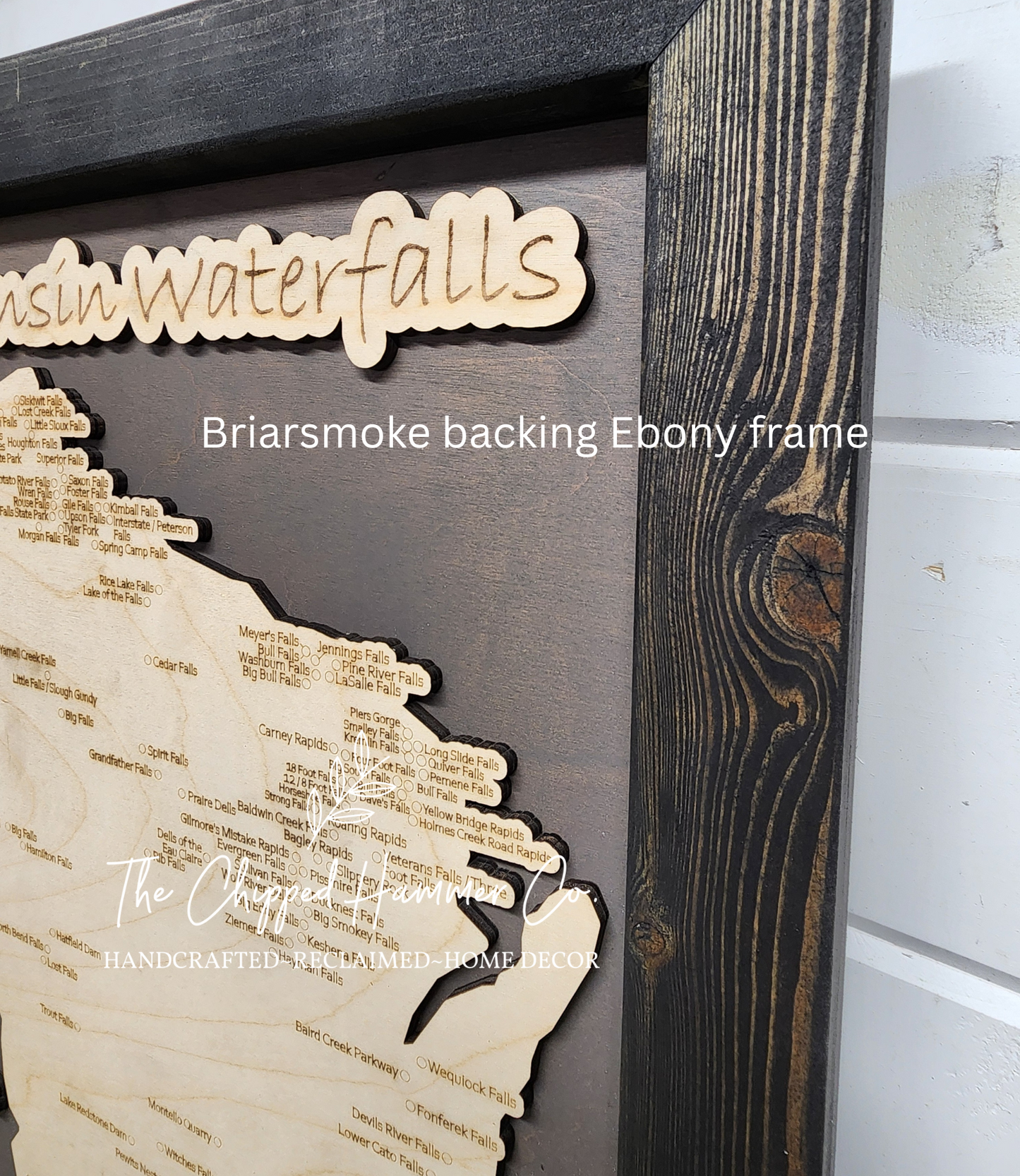Wisconsin Waterfalls Map