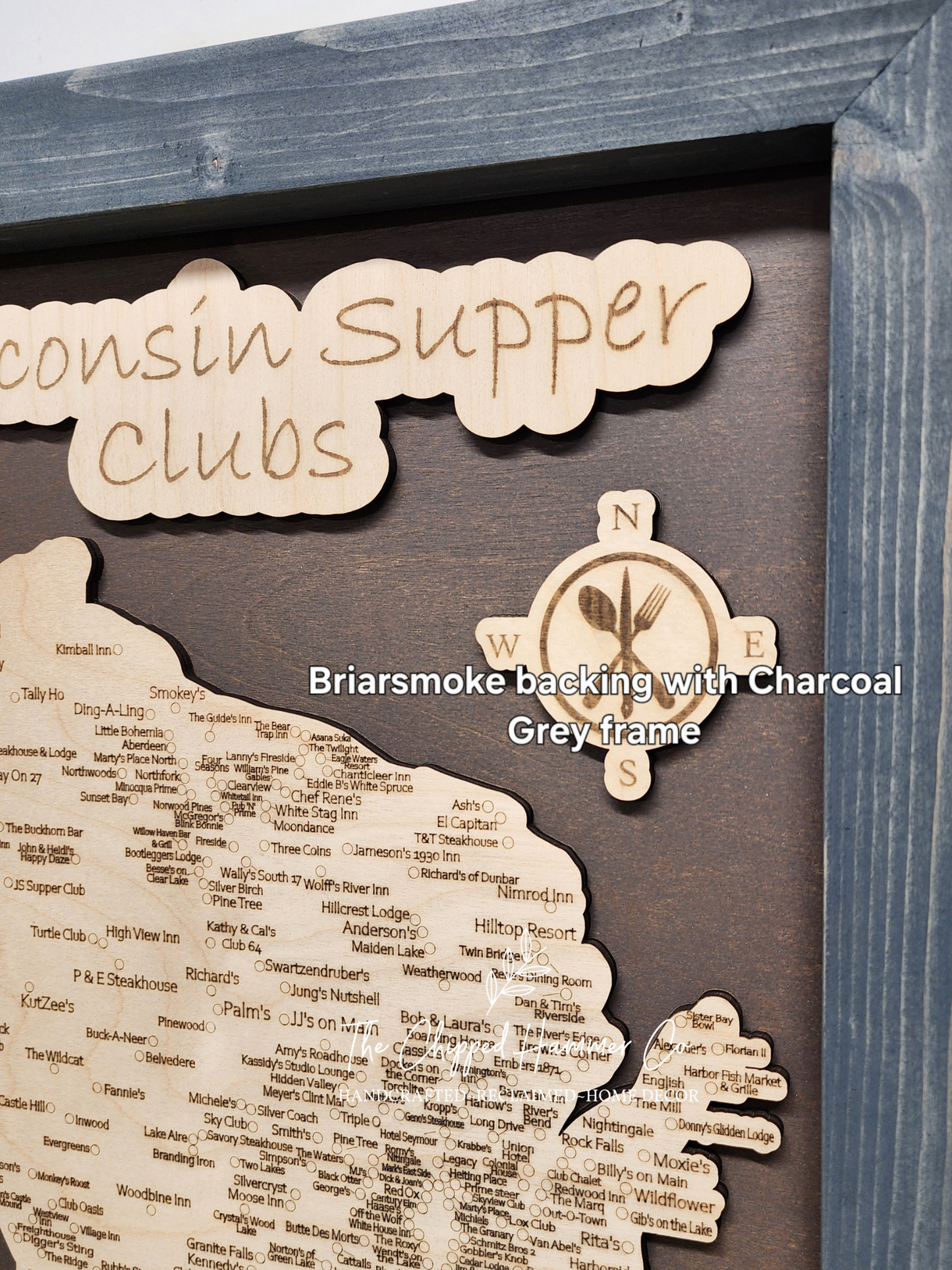 Wisconsin Supper Club Map