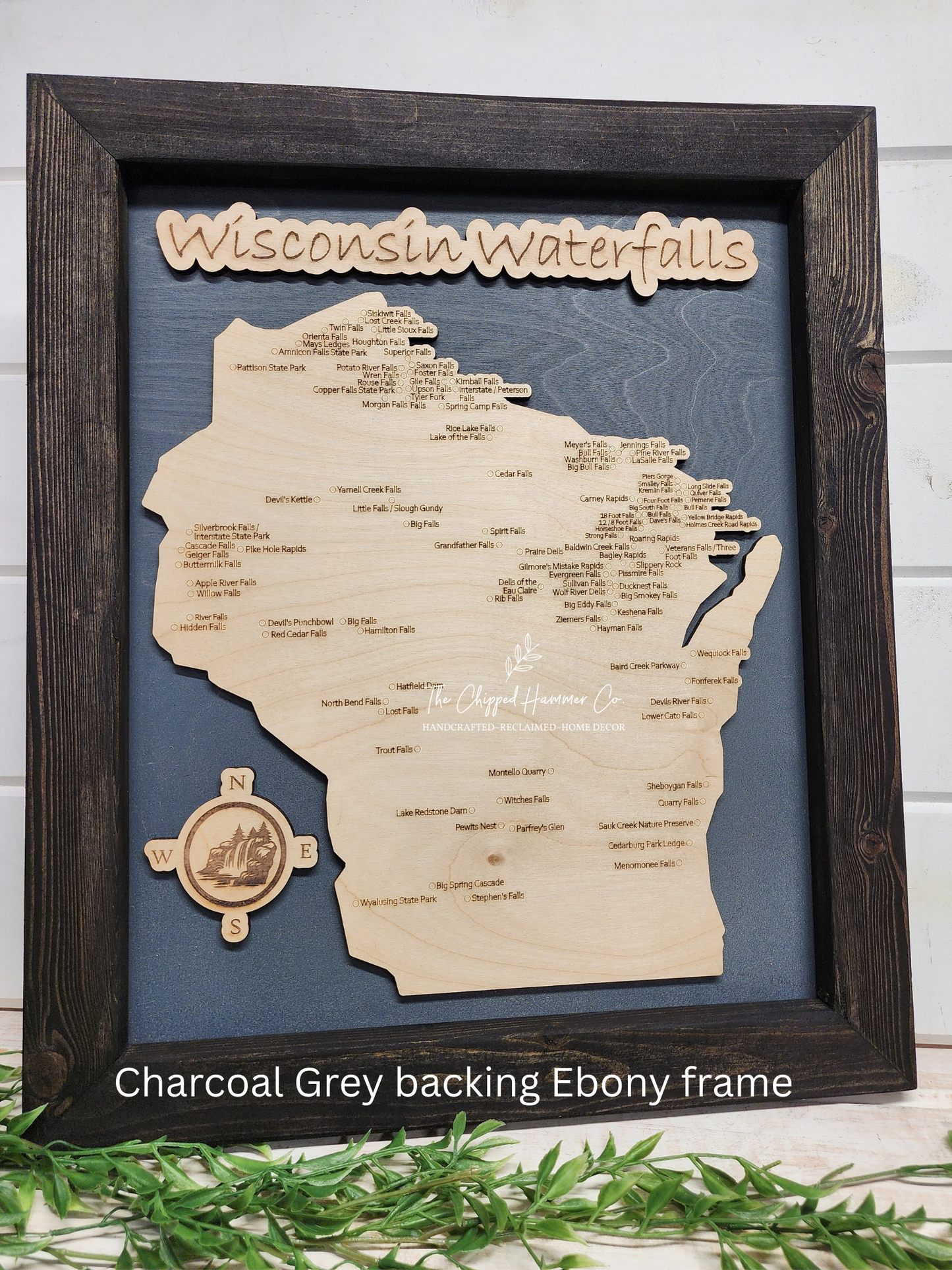 Wisconsin Waterfalls Map
