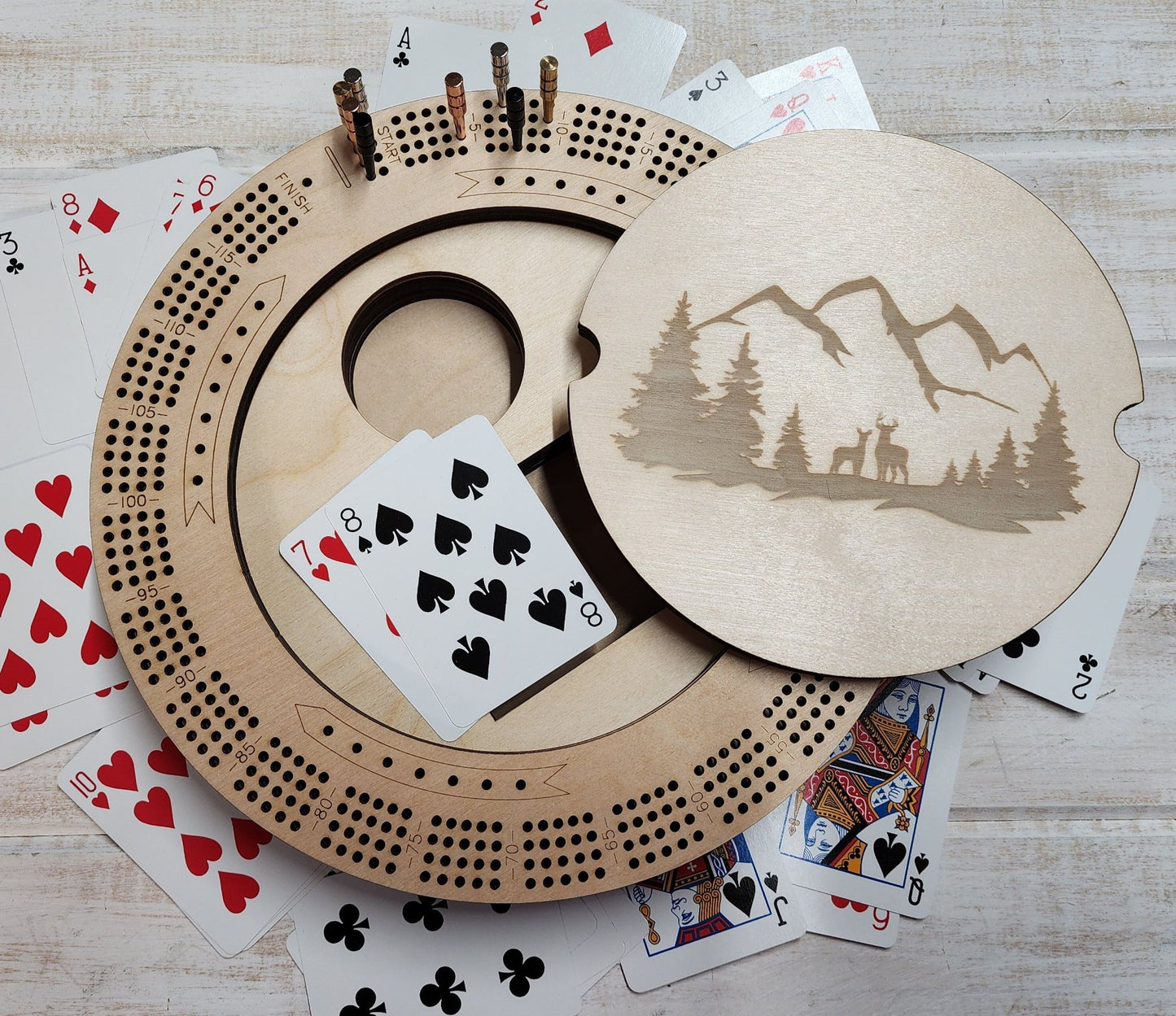 cribbage board