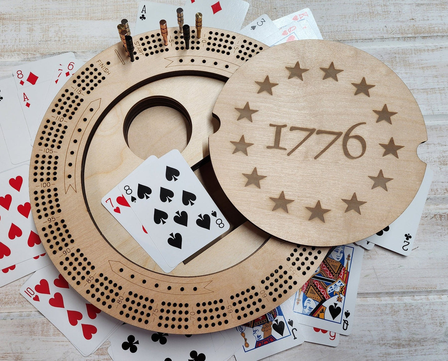 cribbage board