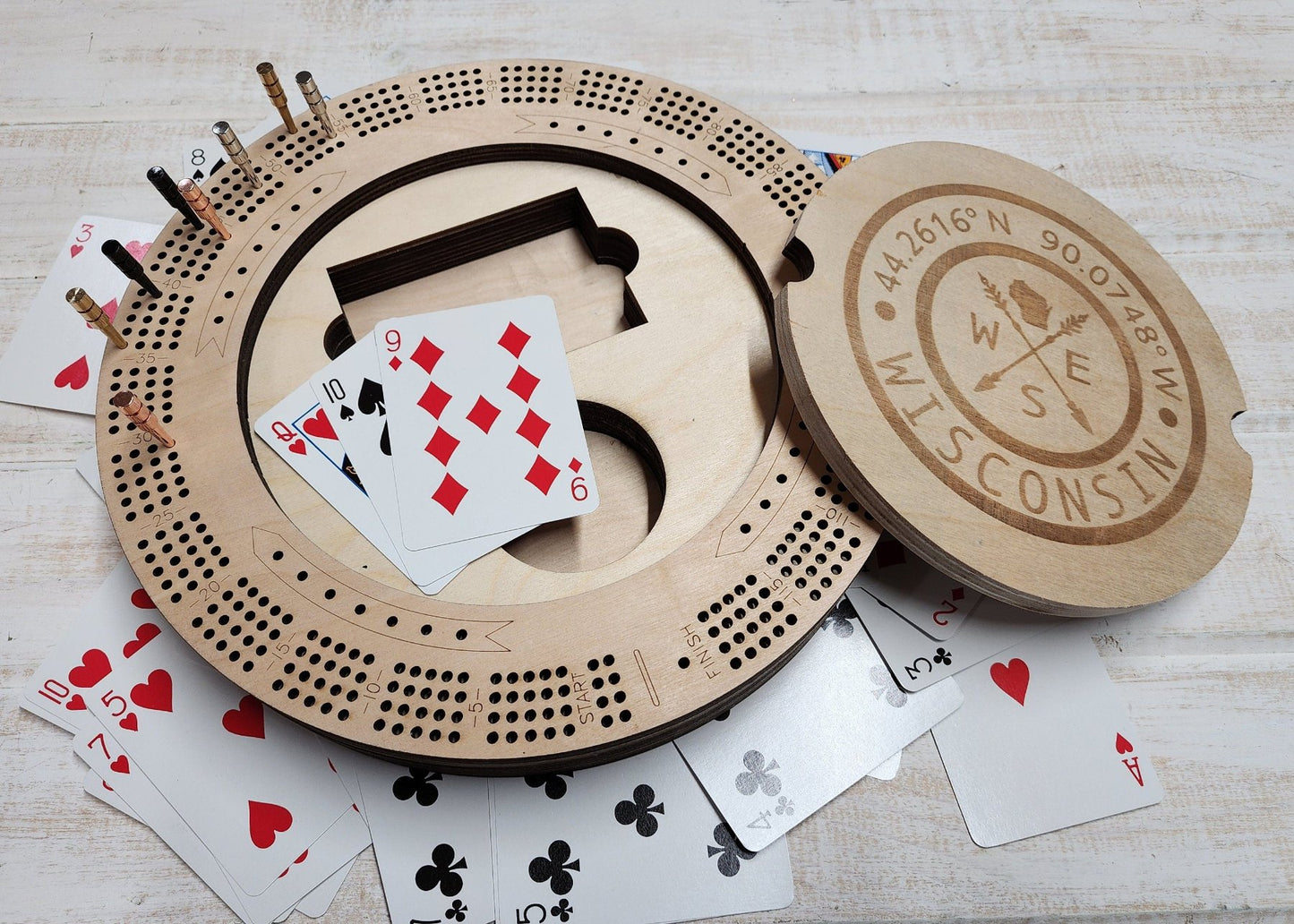 cribbage board