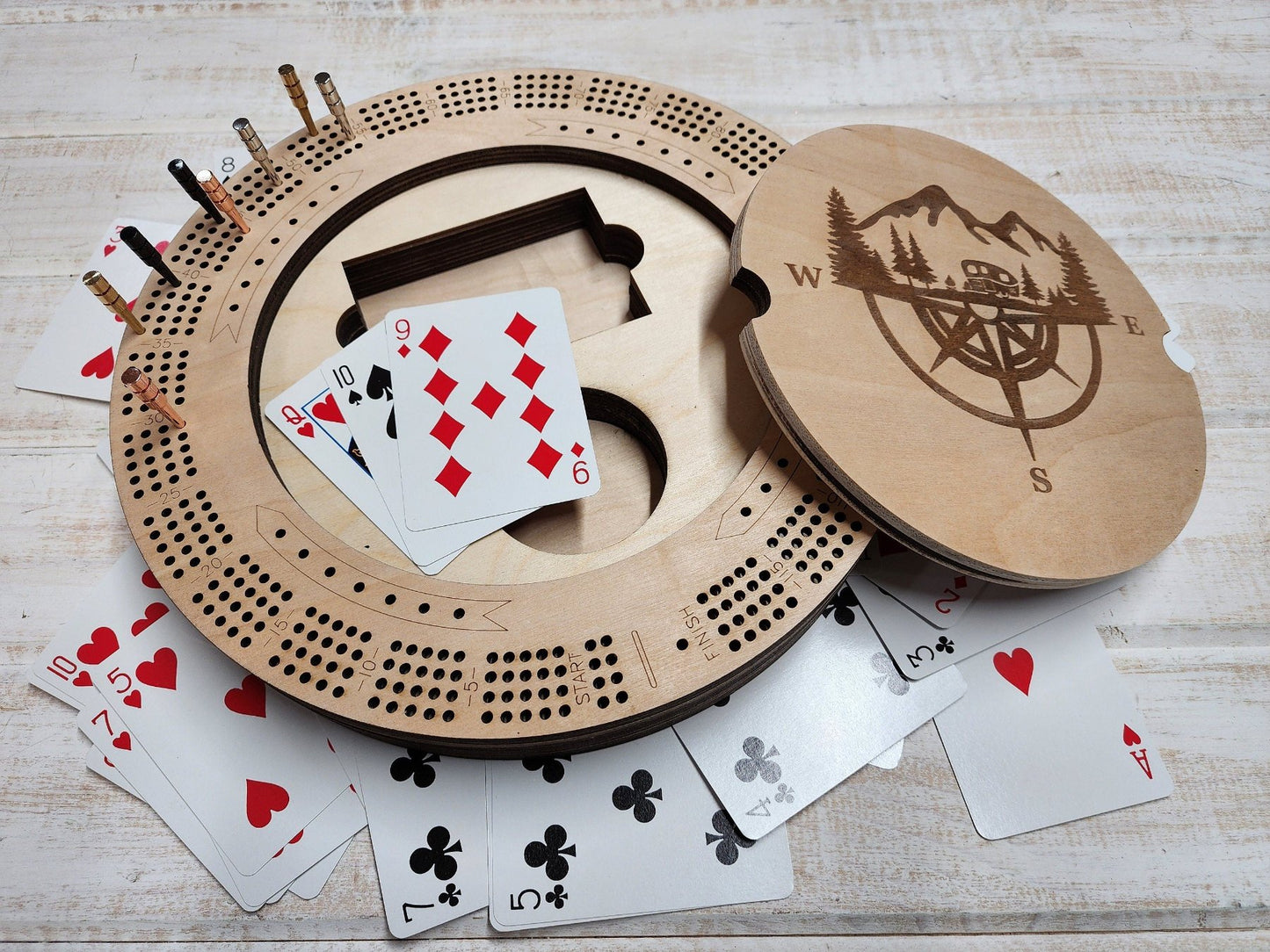 cribbage board