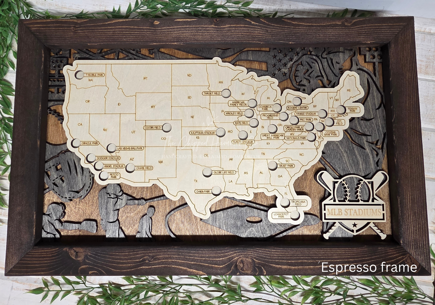 Pro Baseball Stadium Map