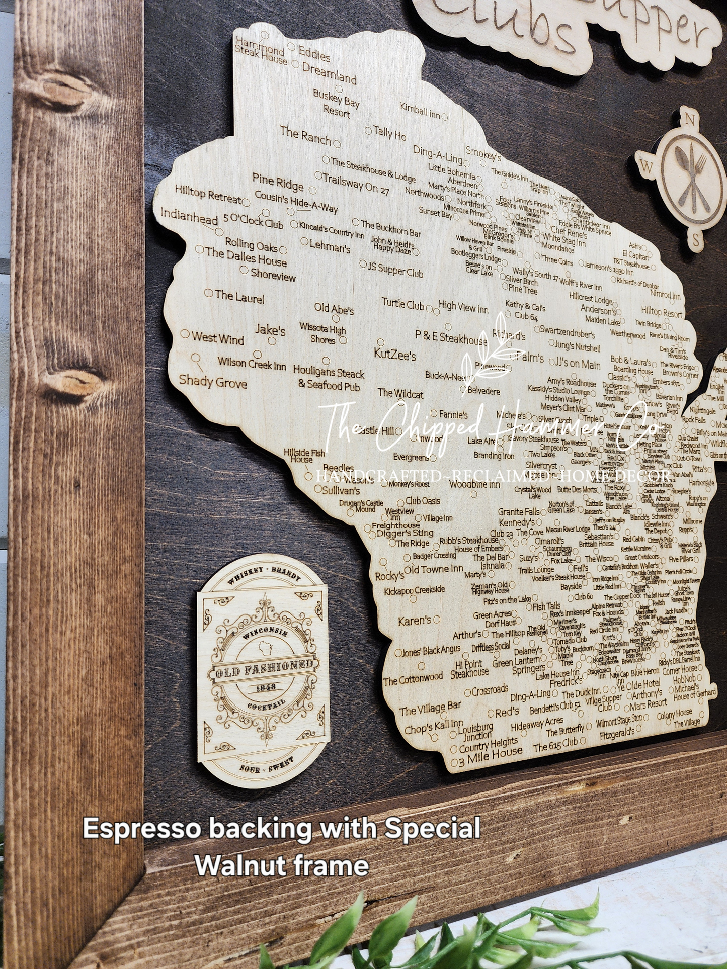 Wisconsin Supper Club Map