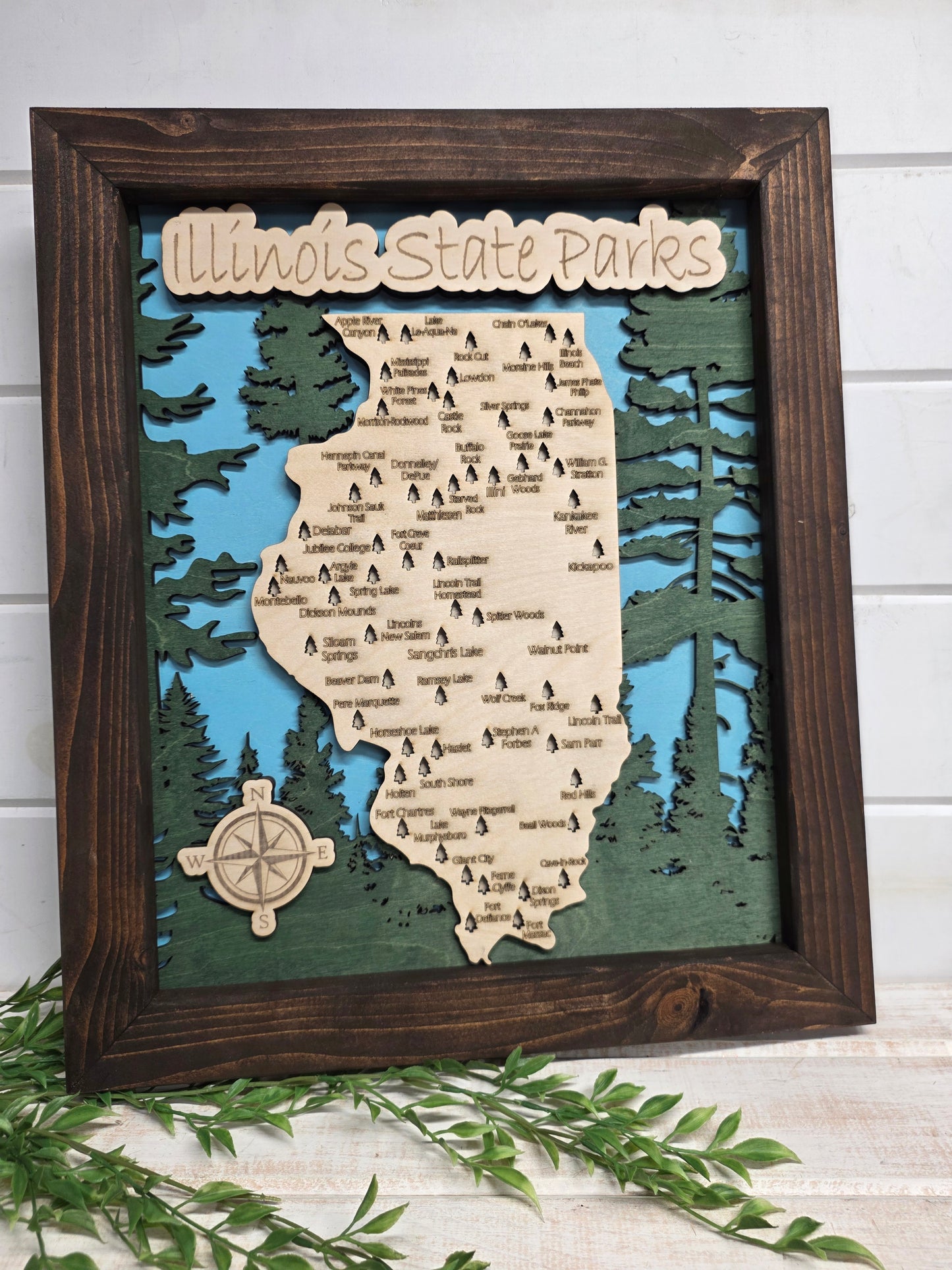 Illinois State Park Map