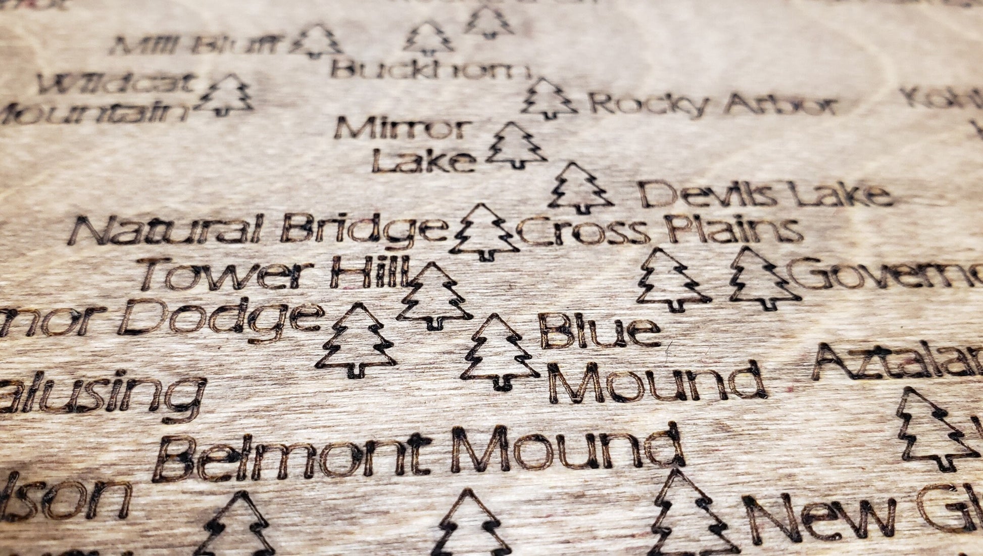 Wisconsin State Park Check list – The Chipped Hammer Co.
