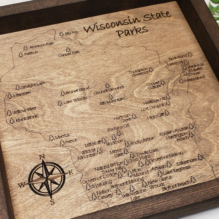 Wisconsin State Park Check list – The Chipped Hammer Co.