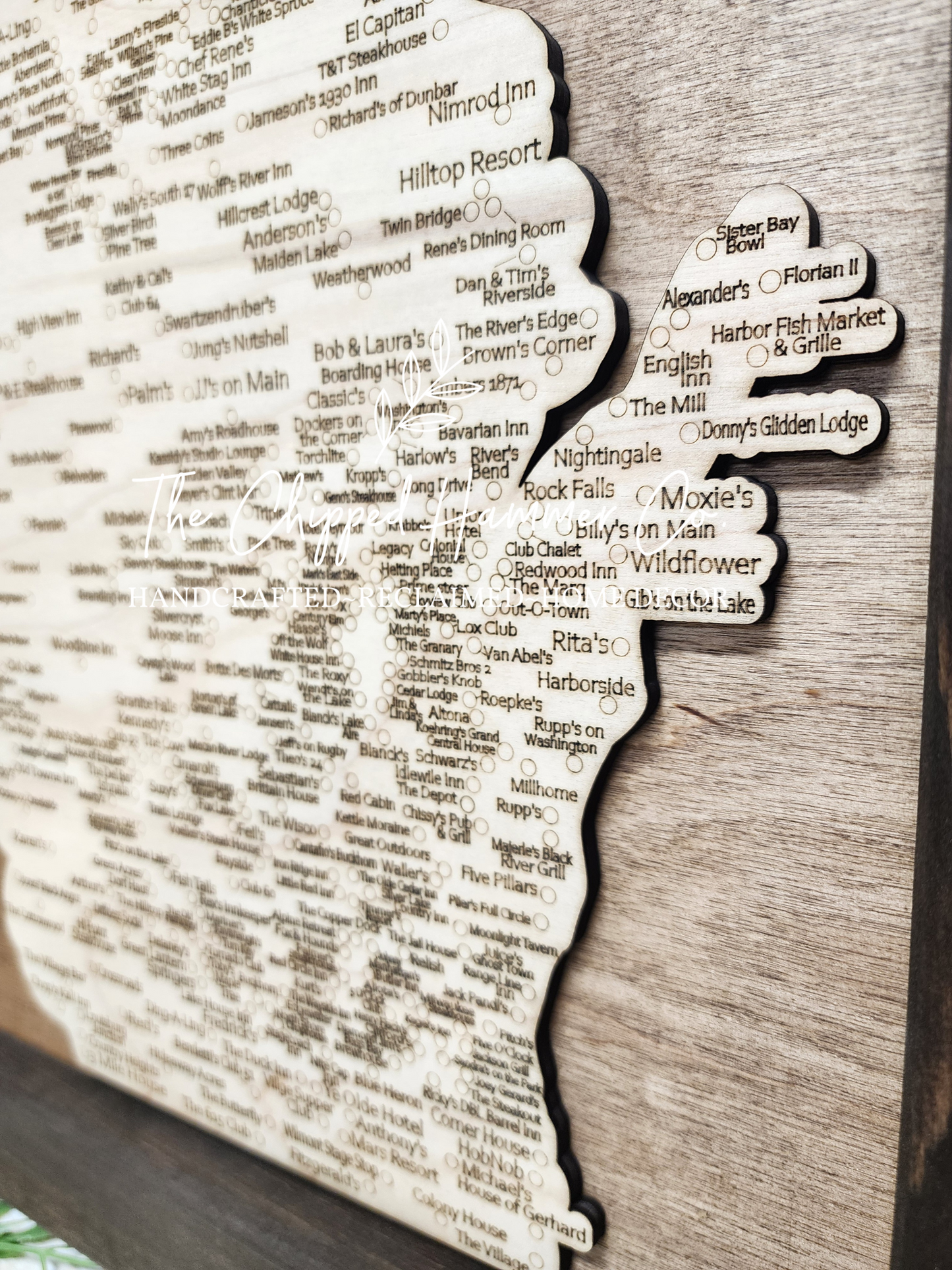 Wisconsin Supper Club Map
