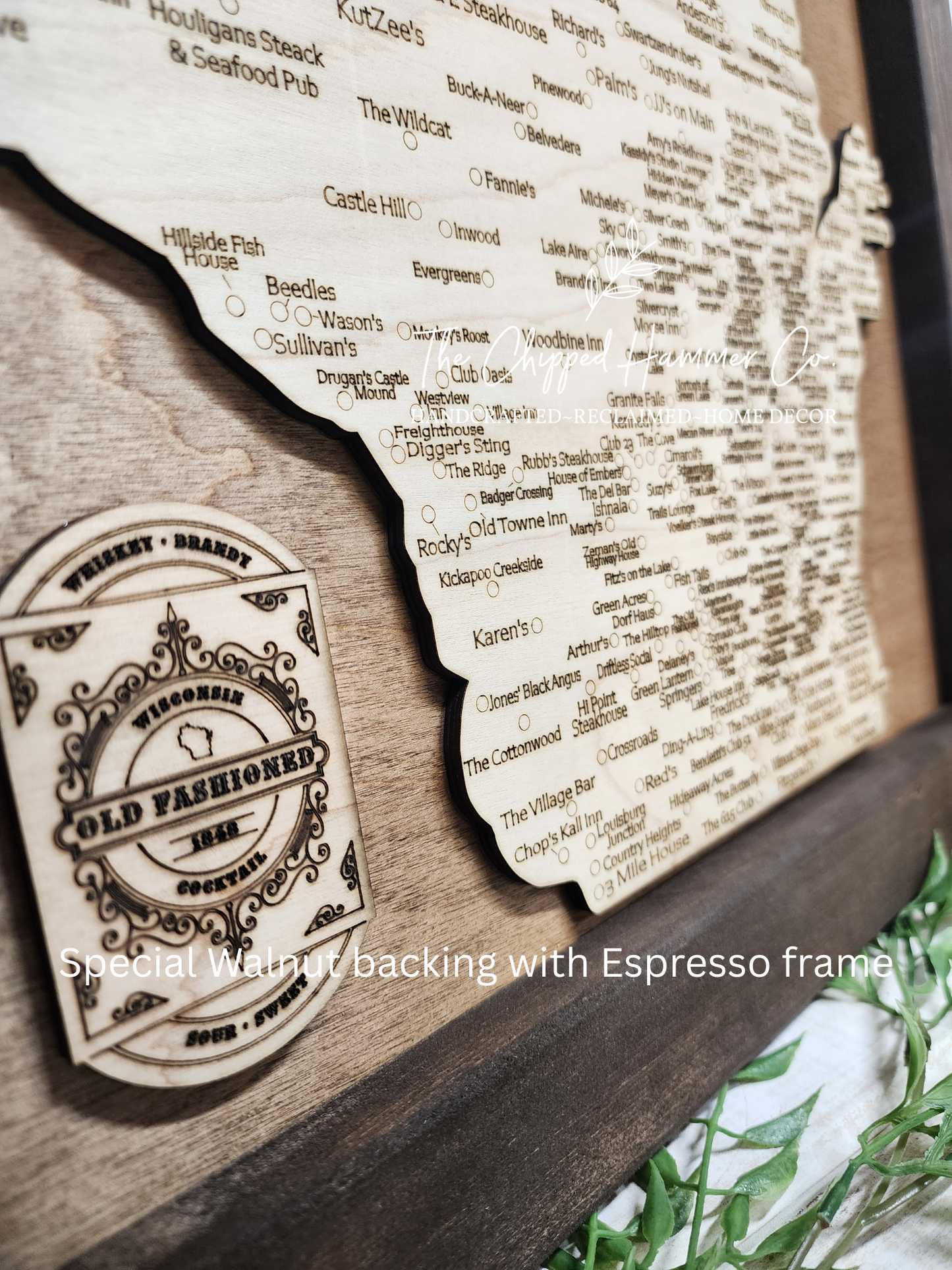 Wisconsin Supper Club Map