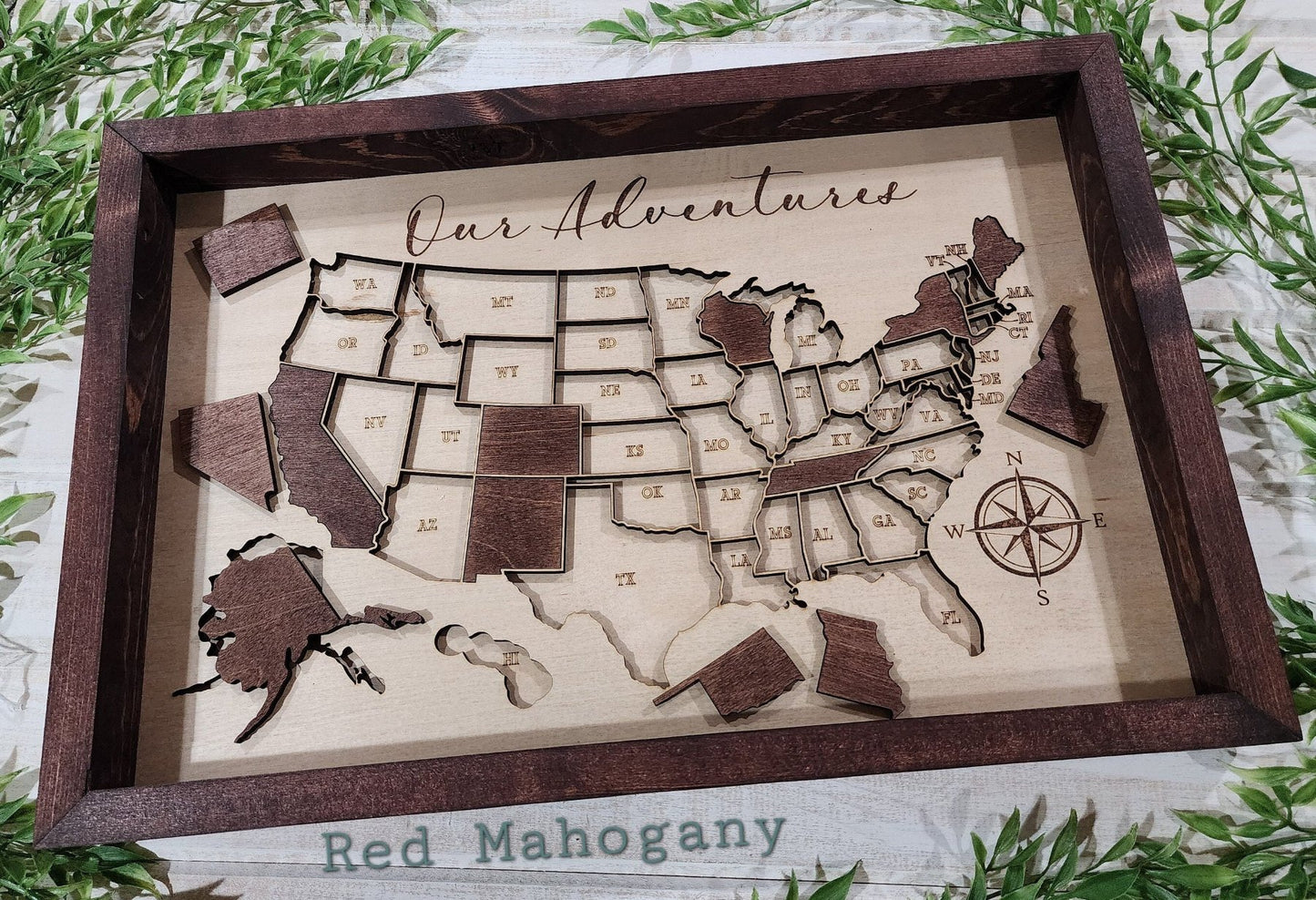 wood map